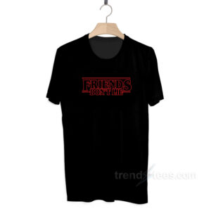 Stranger Things Friends Don't Lie Logo T-shirt