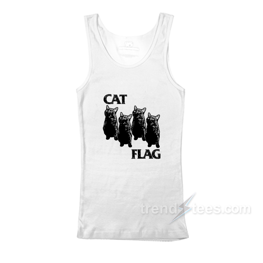 Black Cat Parody Tank Top