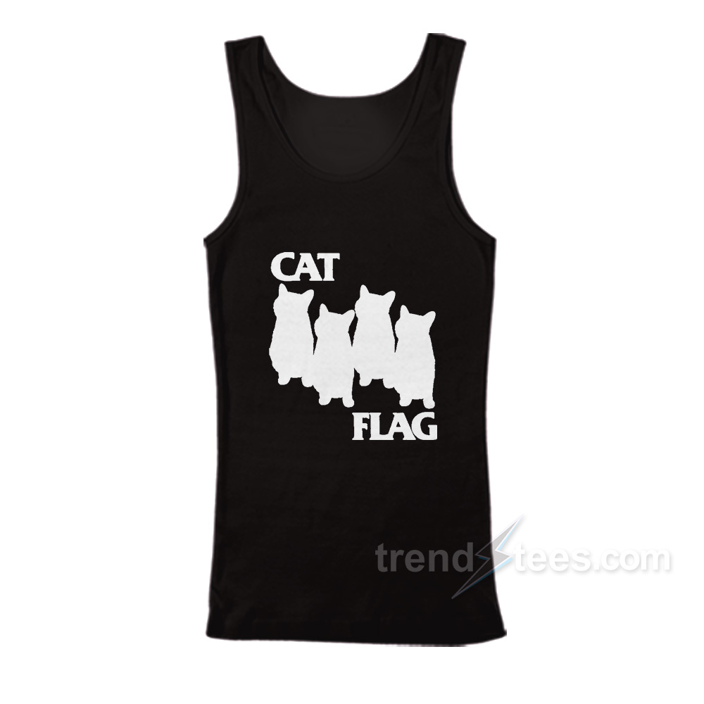 Black Cat Parody Tank Top