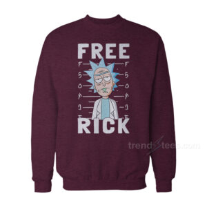 Rick And Morty Merchandise Free Rick Sweatshirt