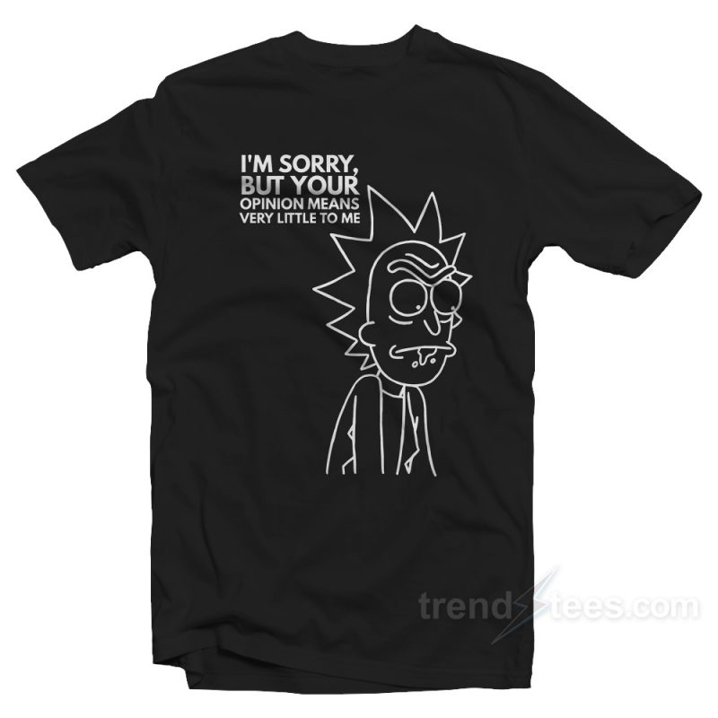 Rick and Morty Quotes T-Shirt Size S,M,L,XL,2XL,3XL | Trendstees.com Rick and Morty Quotes T-Shirt Size S,M,L,XL,2XL,3XL | Trendstees.com