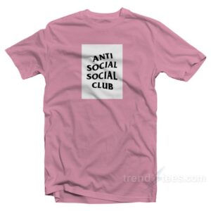 Anti Social Social Club Box Logo White T-shirt
