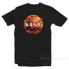 Nasa Shirt Logo Mars Cheap Custom T-Shirt