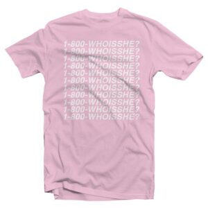 Whoisshe T-Shirt Cheap Custom