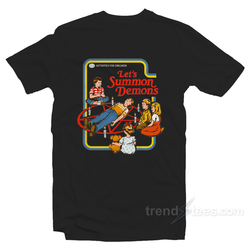 Let's Summon Demons T-Shirt Cheap Trendy Clothes