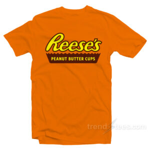 Reese's Logo Peanut Butter Cups T-shirt Cheap Trendy Clothing