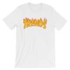 Trends Flame I Swear I Skate T-Shirt Cheap Trendy Clothing