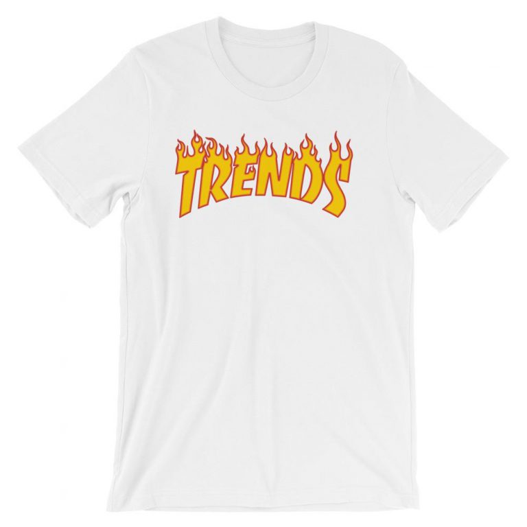 Trends Flame I Swear I Skate T-Shirt Cheap Trendy Clothing