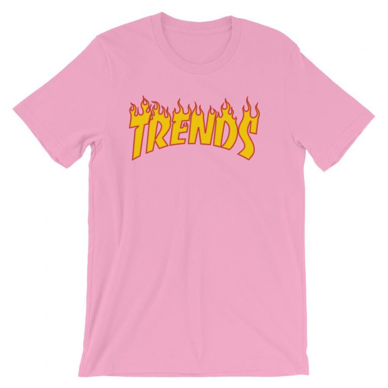 Trends Flame I Swear I Skate T-Shirt Cheap Trendy Clothing - Image 3