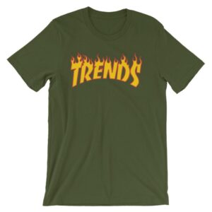 Trends Thrasher Flame I Swear I Skate T-Shirt