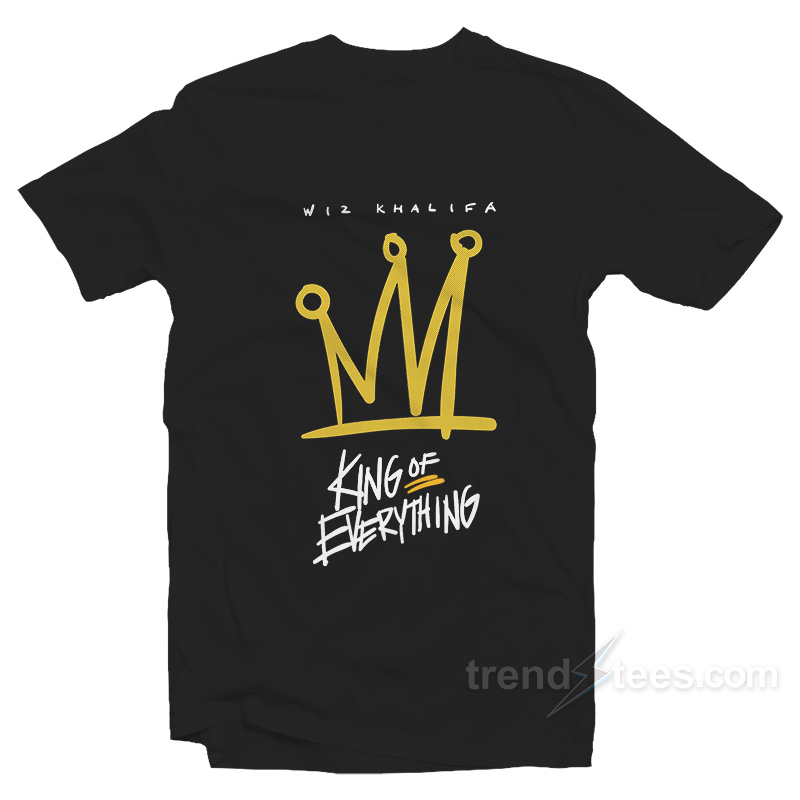 Wiz Khalifa King of Everything T-Shirt On Sale