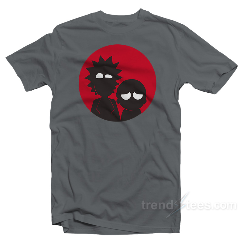 Rick and Morty and Their Adventures T-shirt Cheap Trendy Clothes