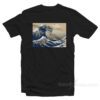 The Great Wave of Pug T-shirt Cheap Custom