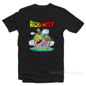Rick and Morty Dragon Ball Z Shirt