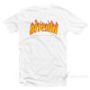 Bitchin Stranger Things Thrasher Flame T-Shirt