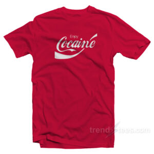 Cocaine Coca Cola Parody T-Shirt