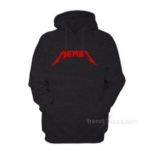 Memes Metal Funny Font Hoodie Unisex