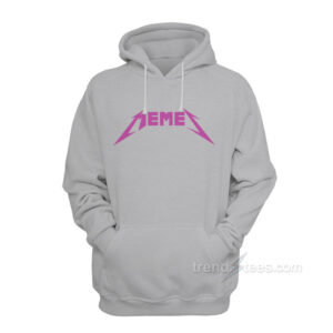 Memes Metal Funny Font Hoodie Unisex