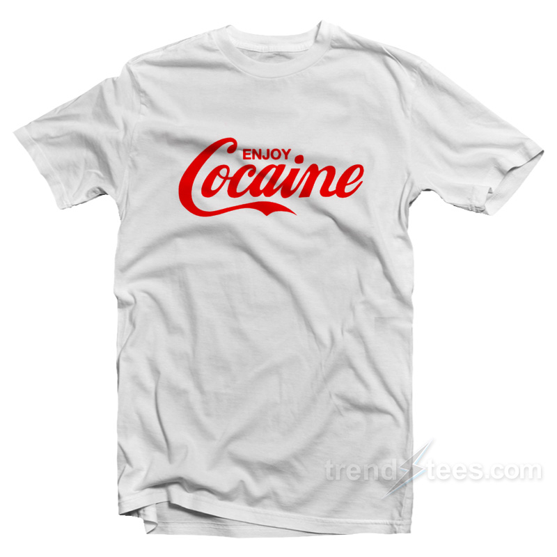 Ved lov National folketælling Kinematik Cocaine Coca-Cola T-Shirt Women's or Men's - Trendstees.com