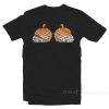 Pumpkin Boobs Men's T-shirt Halloween Costume Shirt