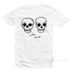 Wild Heart Embroidered Skulls Boyfriend T-Shirt