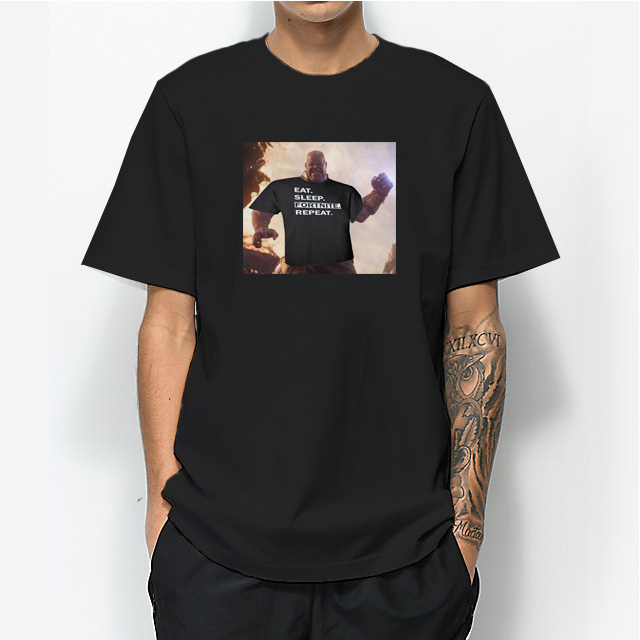 thanos wearing t shirt