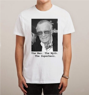 The Man The Myth The Superhero Remember Stan Lee Dies T-Shirt