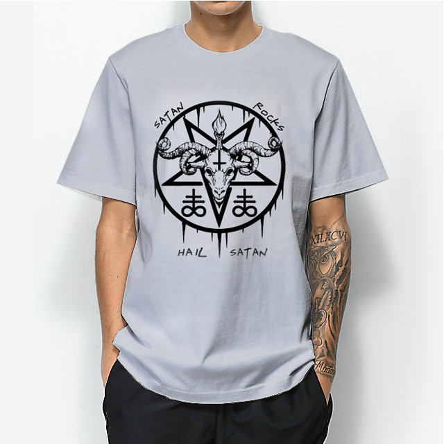 baphomet band shirt