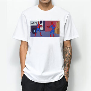 Spider-Man Pointing at Spider-Man Meme T-Shirt