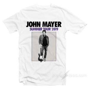 John Mayer Summer Tour 2019 T-shirt