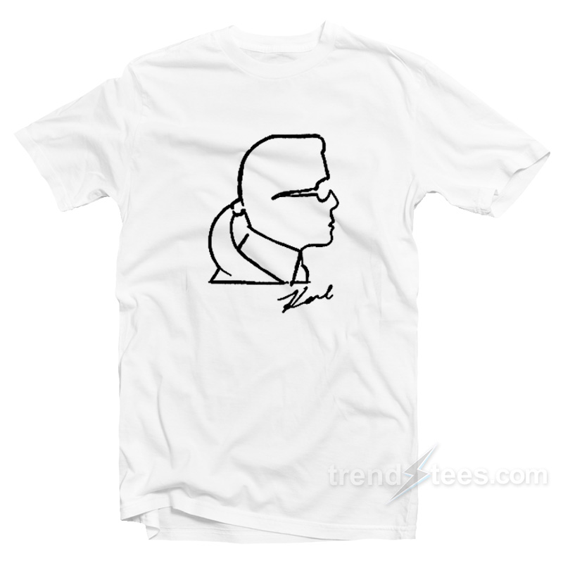 karl lagerfeld t shirt urban outfitters