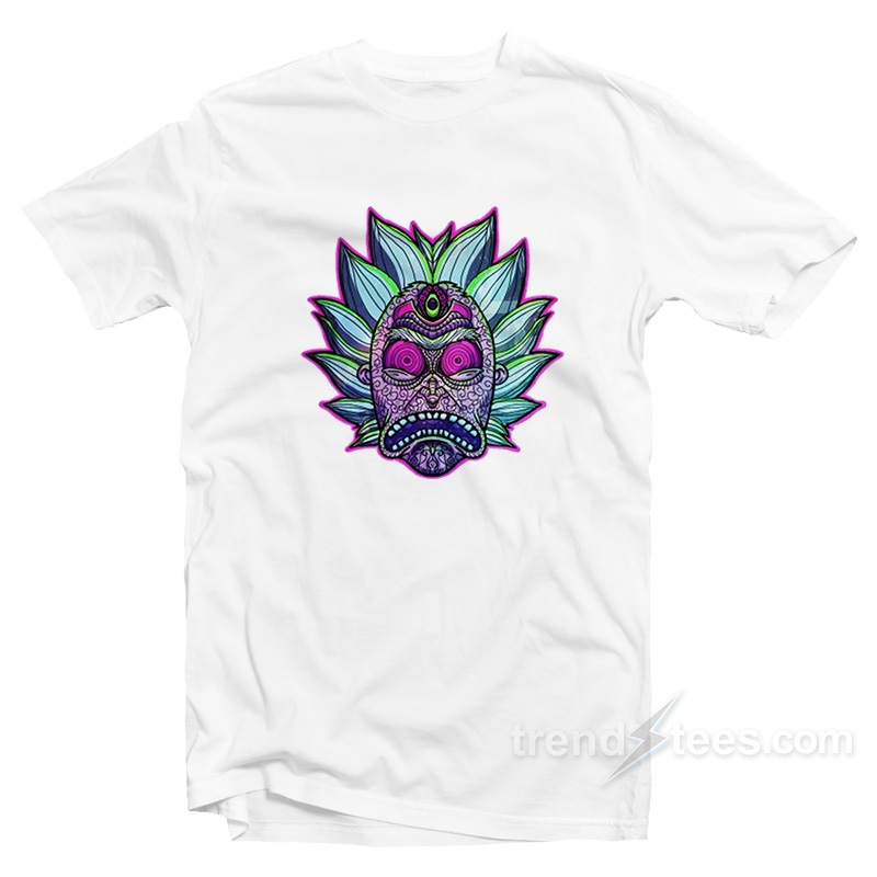 Psychedelic Rick T-shirt Rick And Morty