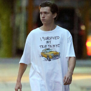 I Survived My Trip To NYC T-Shirt Tom Holland Spiderman Homecoming