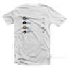 Legends Die Young T-Shirt Freddie Mercury, Tupac Shakur, Kurt Cobain & Jimi Hendrix