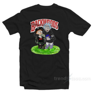 Backwoods Rick and Morty T-shirt