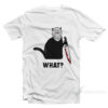 Black Cat Jason Voorhees T-Shirt
