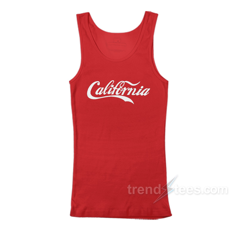 California Cola Red Tank Top