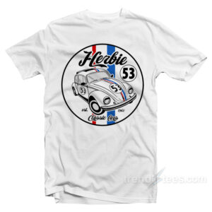 Harbie 53 Classic Cars T-Shirt For Unisex
