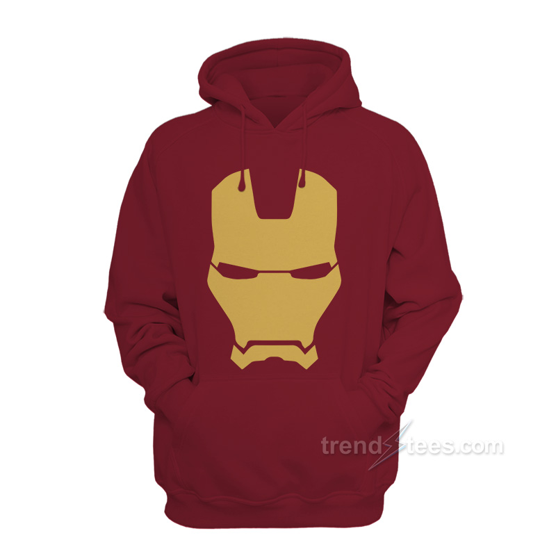 Iron Man Mask Hoodie