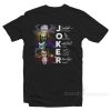 Joker All Version Signature T-Shirt