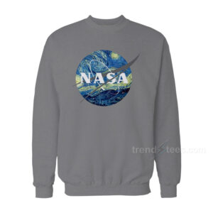NASA Van Gogh Grey Sweatshirts