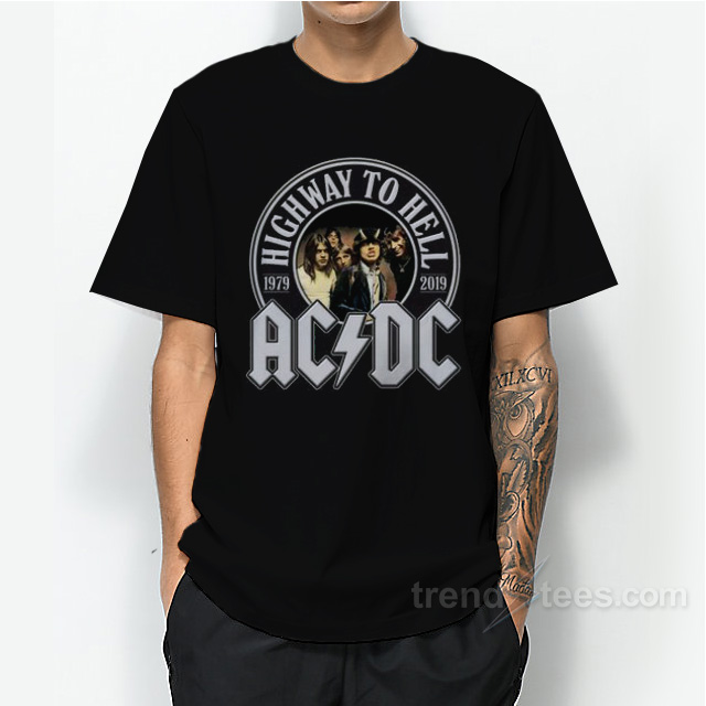Pretty ACDC Highway to hell 1979-2019 T-Shirt