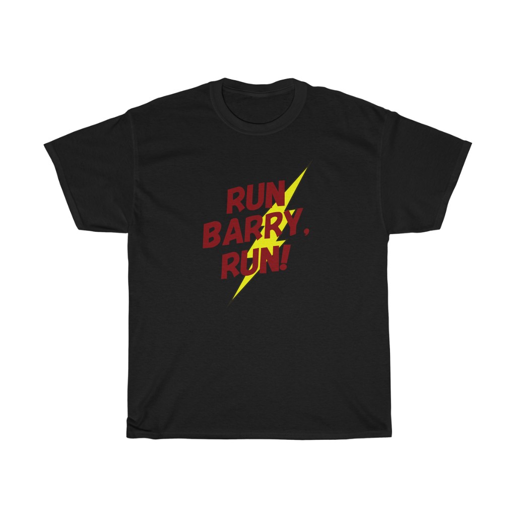 Run Barry Run T-Shirt For Unisex