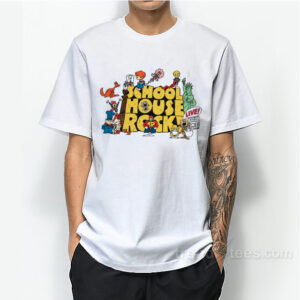 School House Rock Cartoon Education Teacher Cool T-Shirt For Unisex