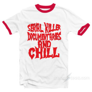 Serial Killer Documentaries Ringer Shirt