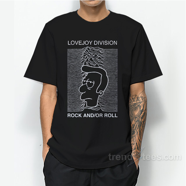 Simpsons Love Joy Division T-Shirt