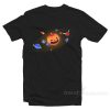 Space Pumpkins T-Shirt For Unisex