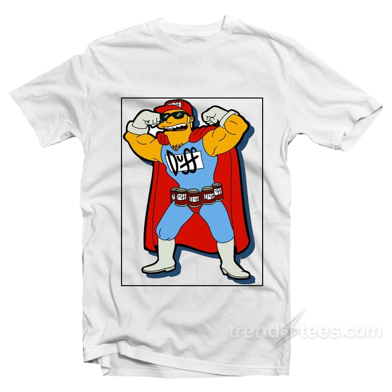 Super Duff Bart Simpsons T-Shirt