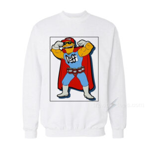 Super Duff Bart Simpsons Sweatshirt