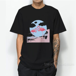 Two Pink Flamingos T-Shirt
